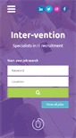 Mobile Screenshot of inter-vention.co.uk